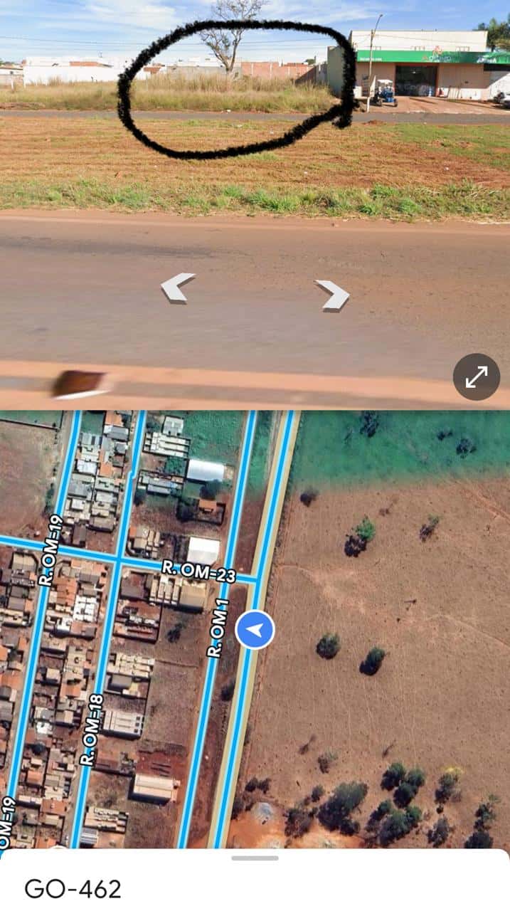 Lote no Setor Orlando de Morais 525m²