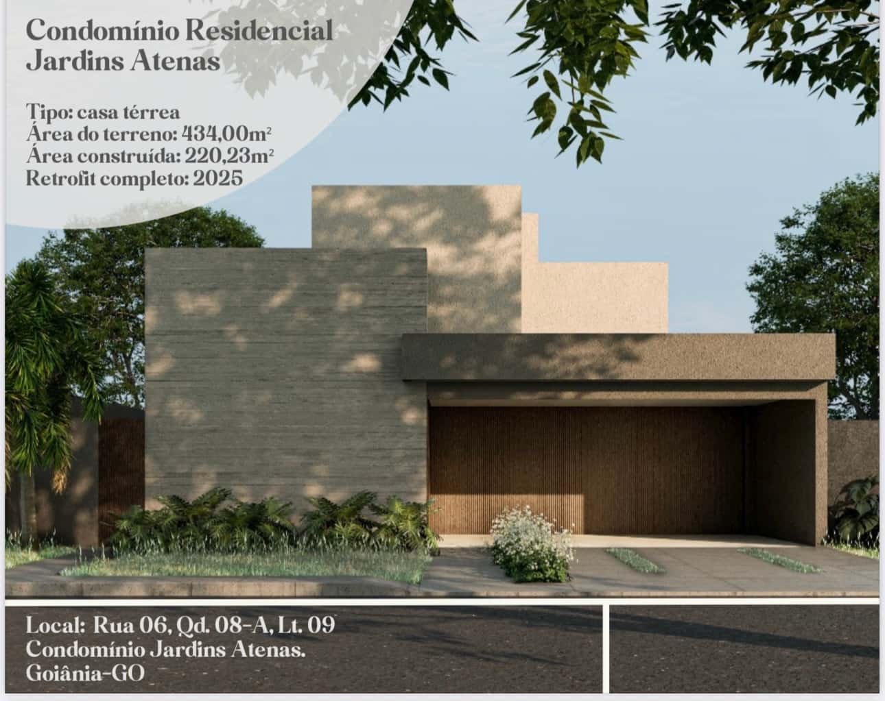 Casa Jardins Atenas  220,23m²