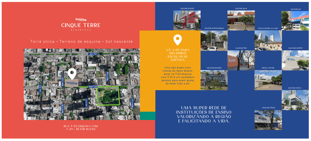 Agio de Apartamento Cinque Terre Residenze 109M²