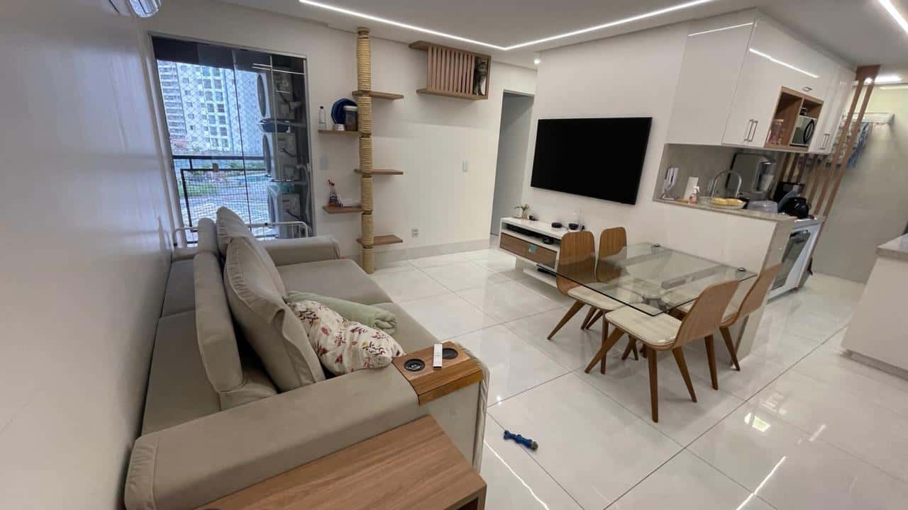Apartamento mobiliado no jardim Goias 75m²