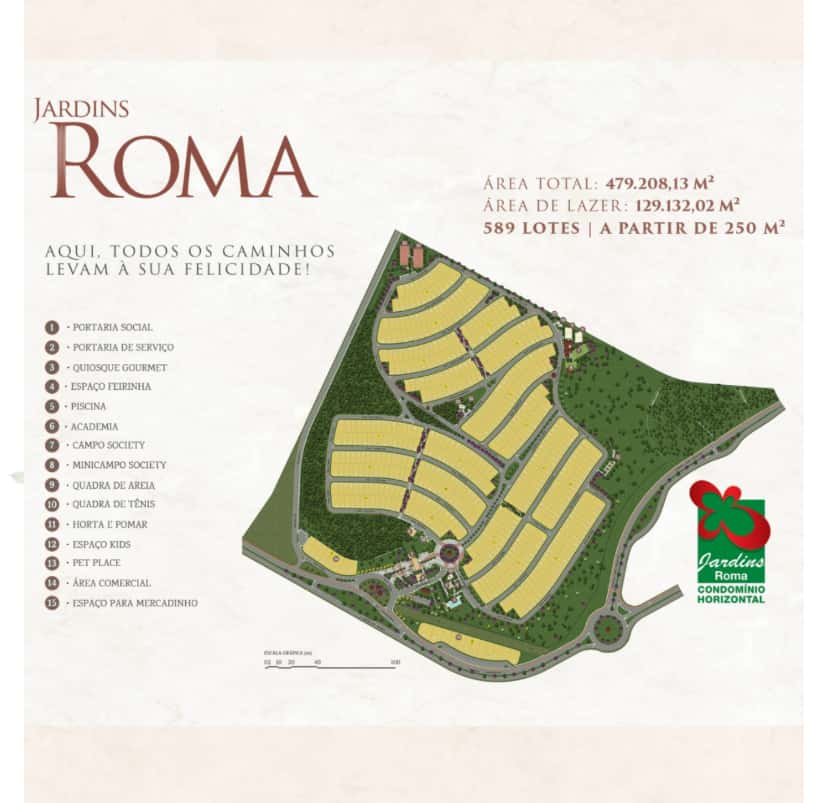 Lote Jardins Roma 262m²