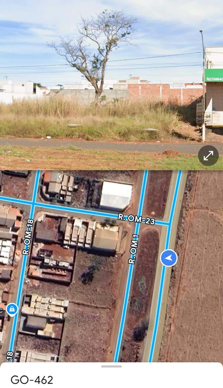 Lote no Setor Orlando de Morais 525m²