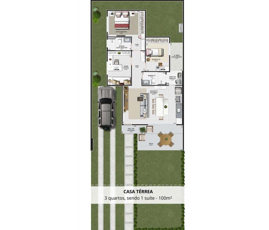 Ágio Casa Jardins Cannes 200m²