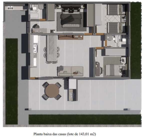 CONDOMINIO RESIDENCIAL TREVISO 95,75m²