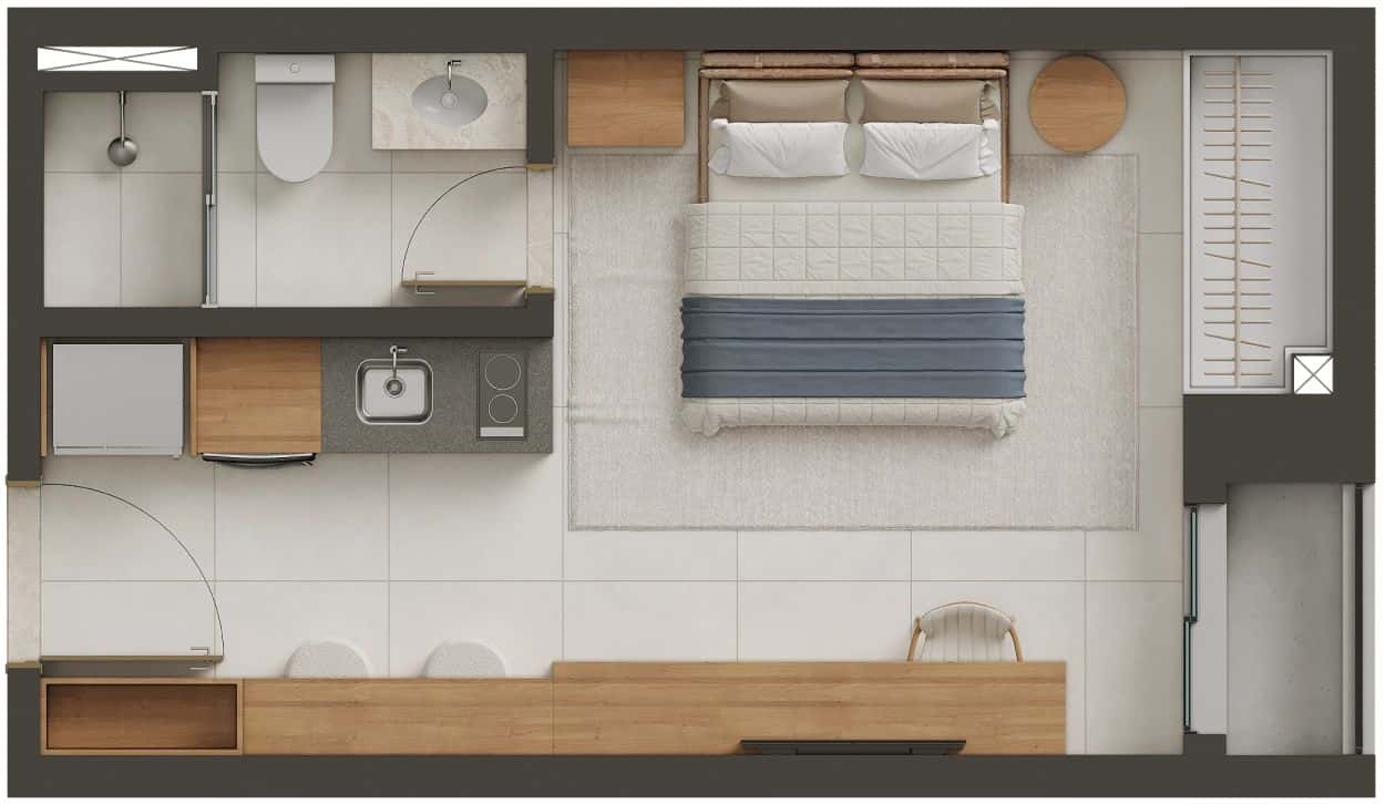 Studio Decô Ricardo Paranhos - 26m²