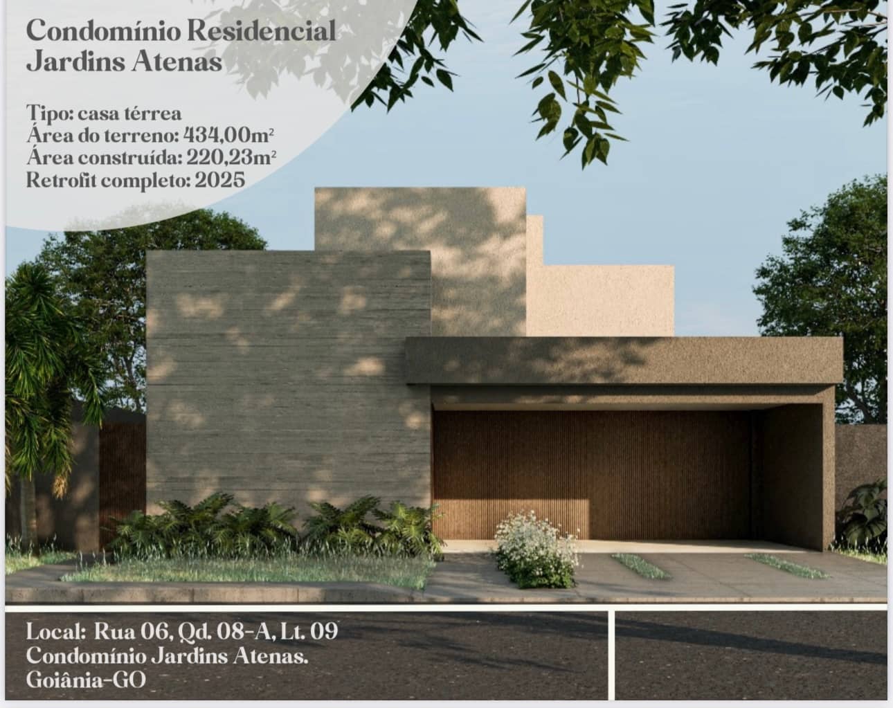 Casa Jardins Atenas  220,23m²