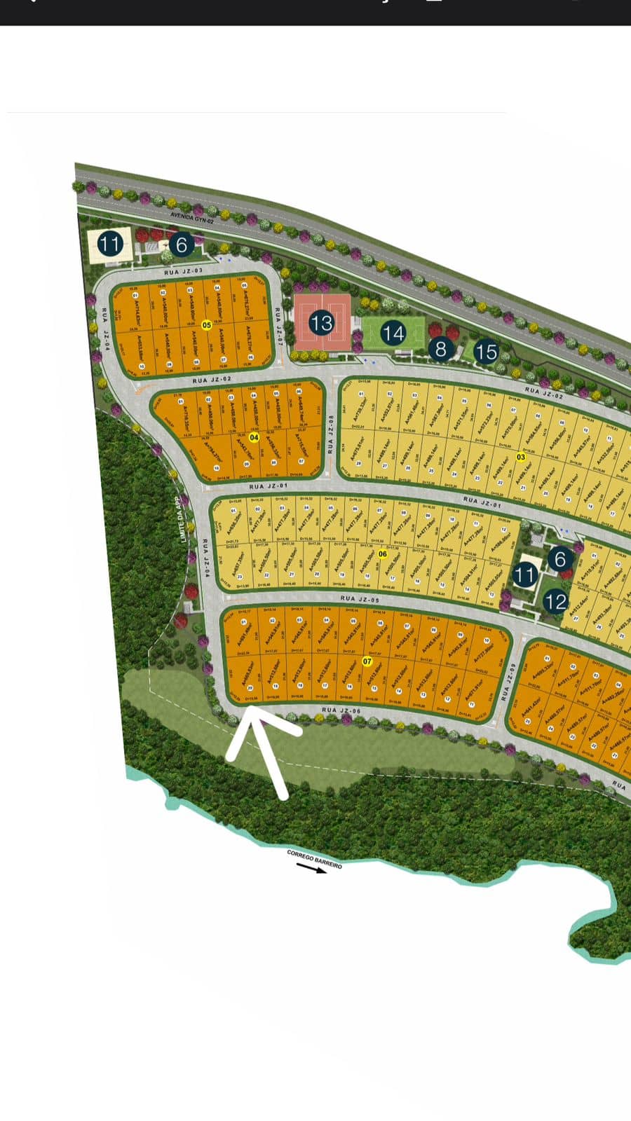 Lote Jardins Zurique 665m²