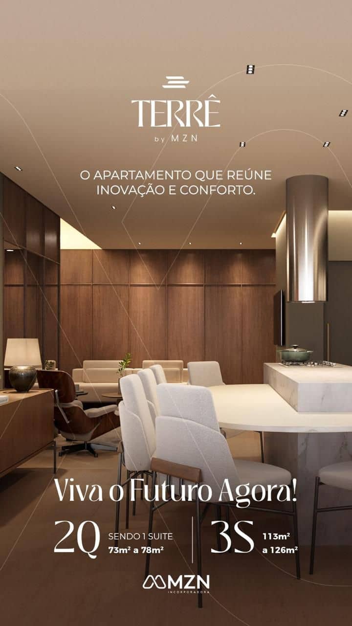 Apartamento Terrê By MZN 126m²