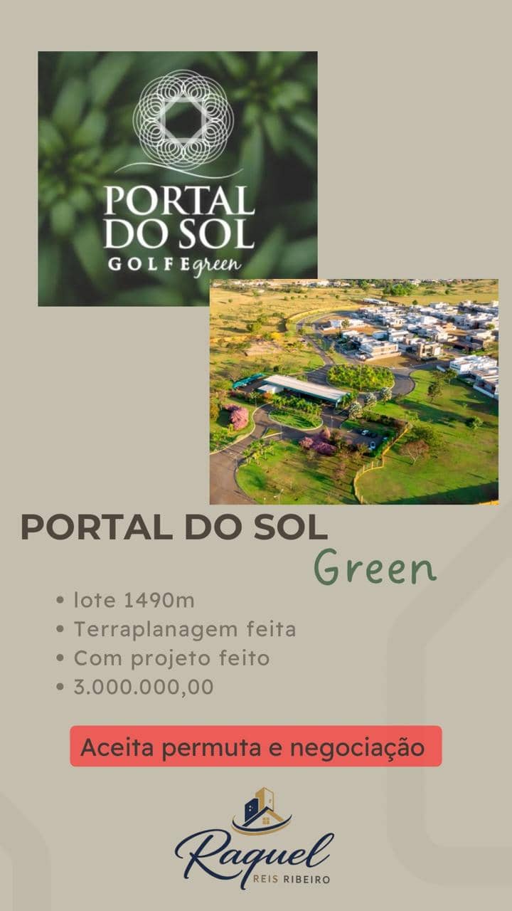 Lote portal do Sol Green 1490M²