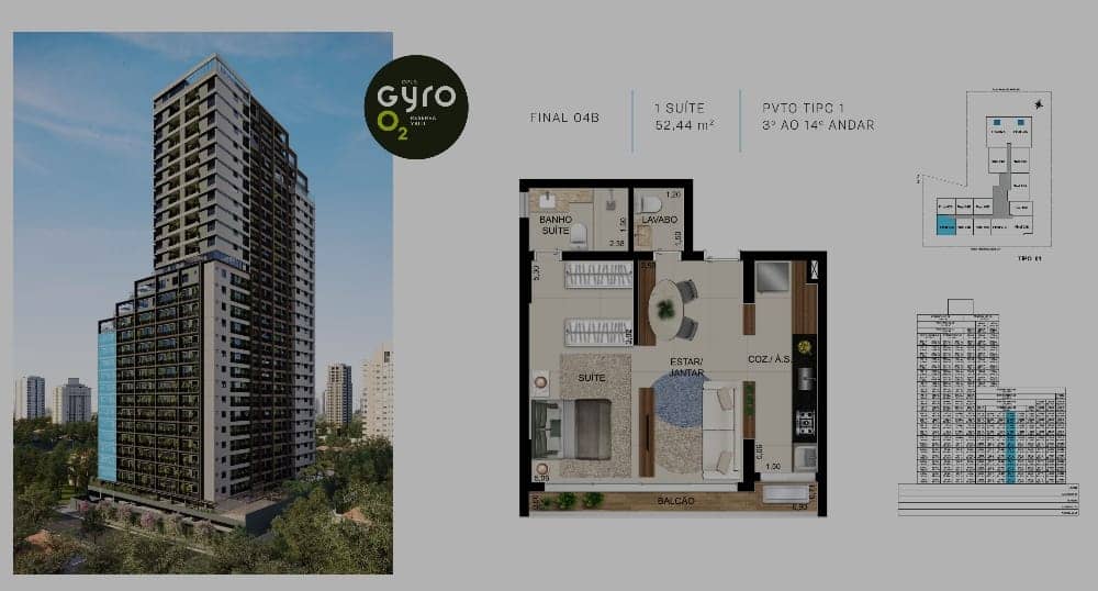 Studio Opus Giro O² 52,44m²