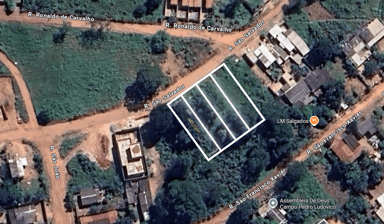 Lote no Buriti Sereno 443m²