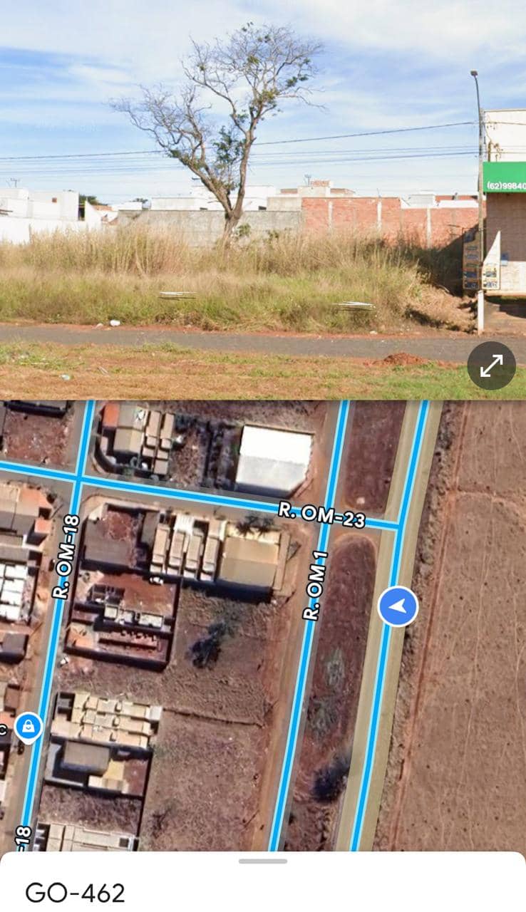 Lote no Setor Orlando de Morais 525m²