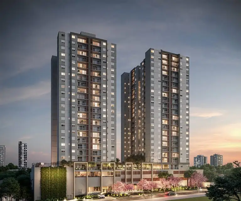 Apartamento Wish Trinta e Sete - Setor Bueno - 58,65m²