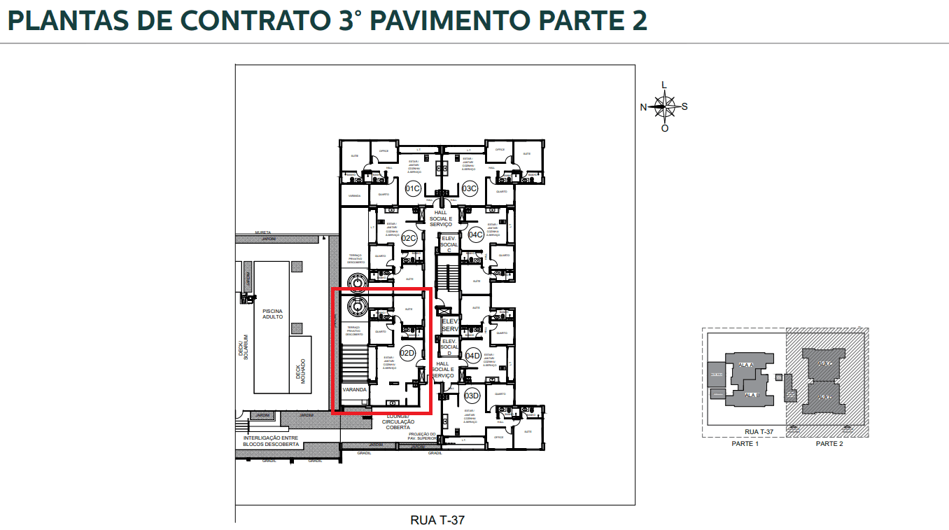 Apartamento Wish Trinta e Sete - Setor Bueno - 58,65m²