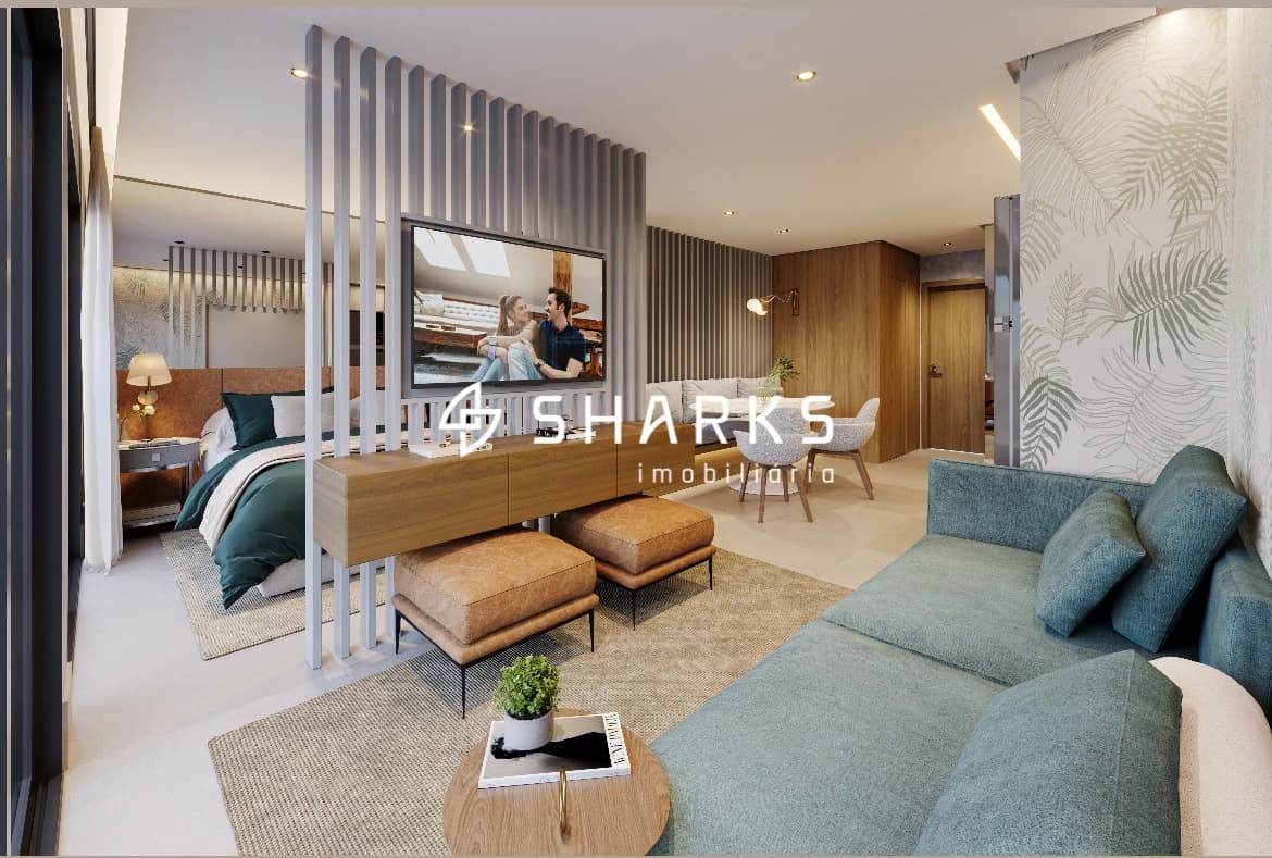 Studio Emirates Parque Flamboyant 51m²