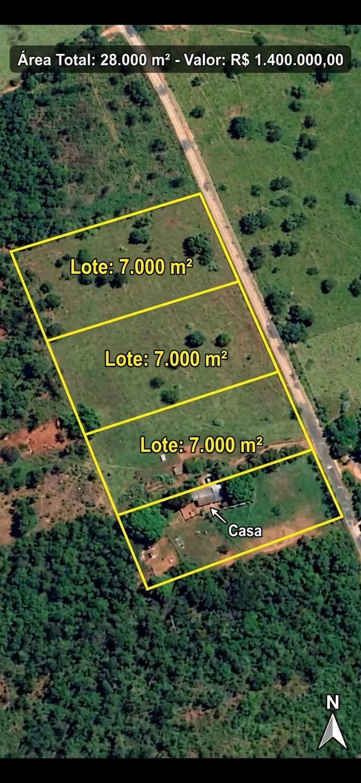 ÁREA À VENDA EM BELA VISTA DE GOIÁS  PRÓXIMA À GO-020