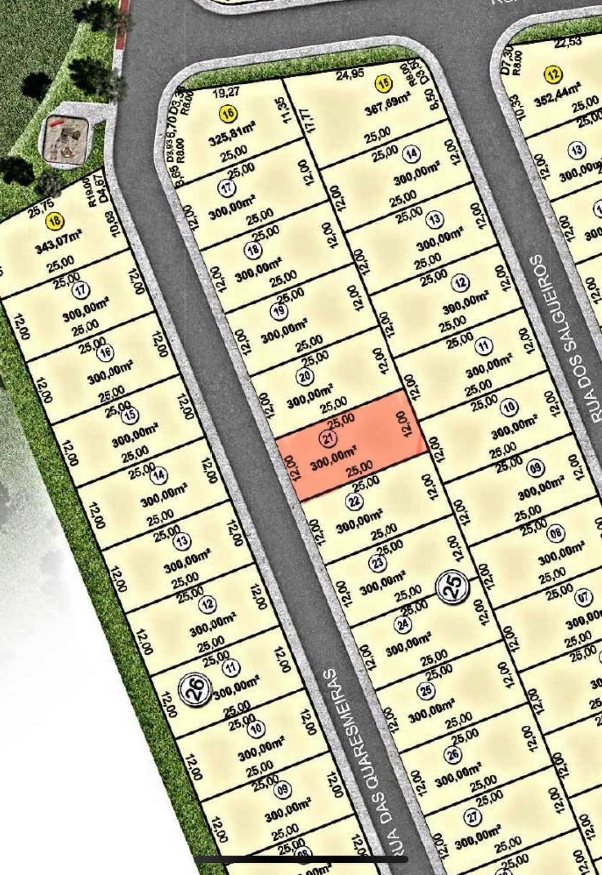 Lote Jardins Bolonha 300m²