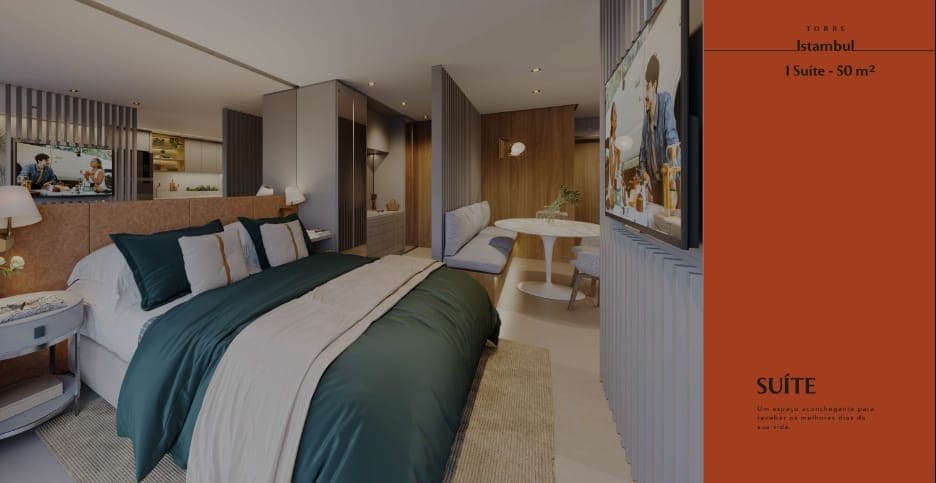 Studio Emirantes - 50m²