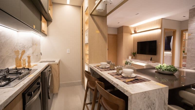 Apartamento 140 Wellness Marista 75,95m²