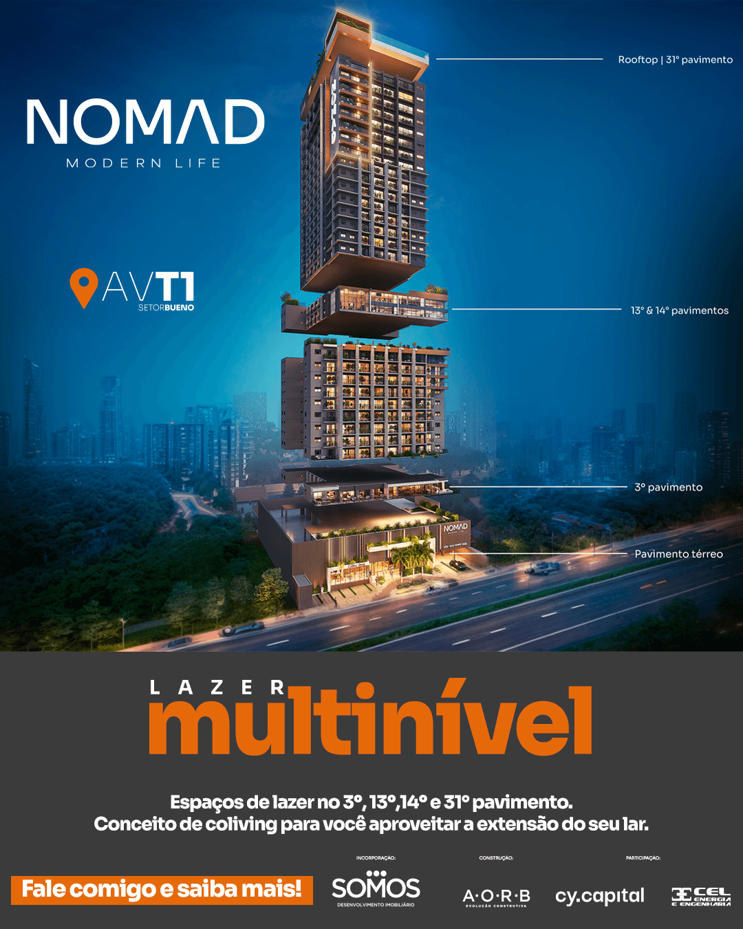 Apartamento Nomad Modern Life Studio 22m²