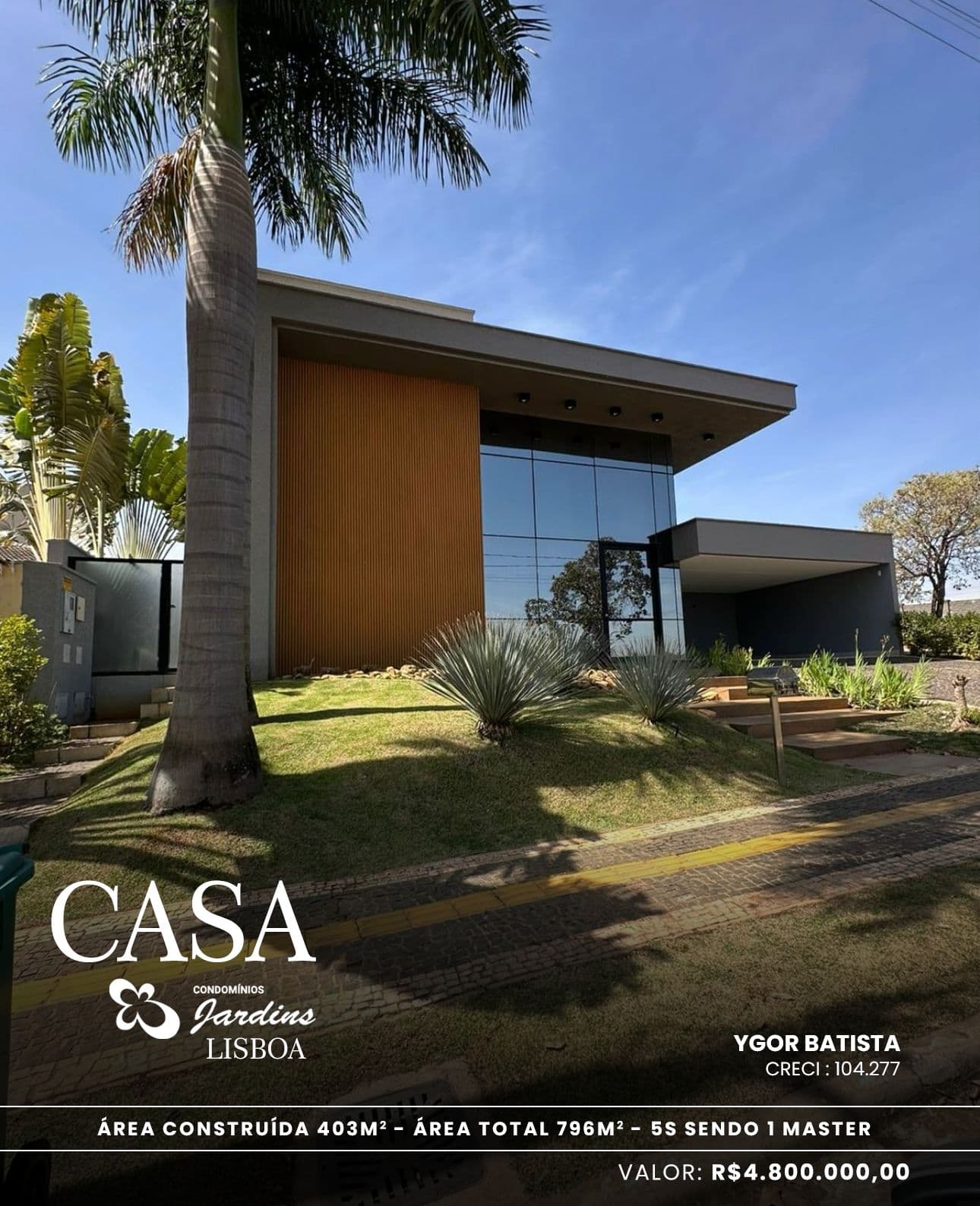 Sobrado Jardins Lisboa 796m²