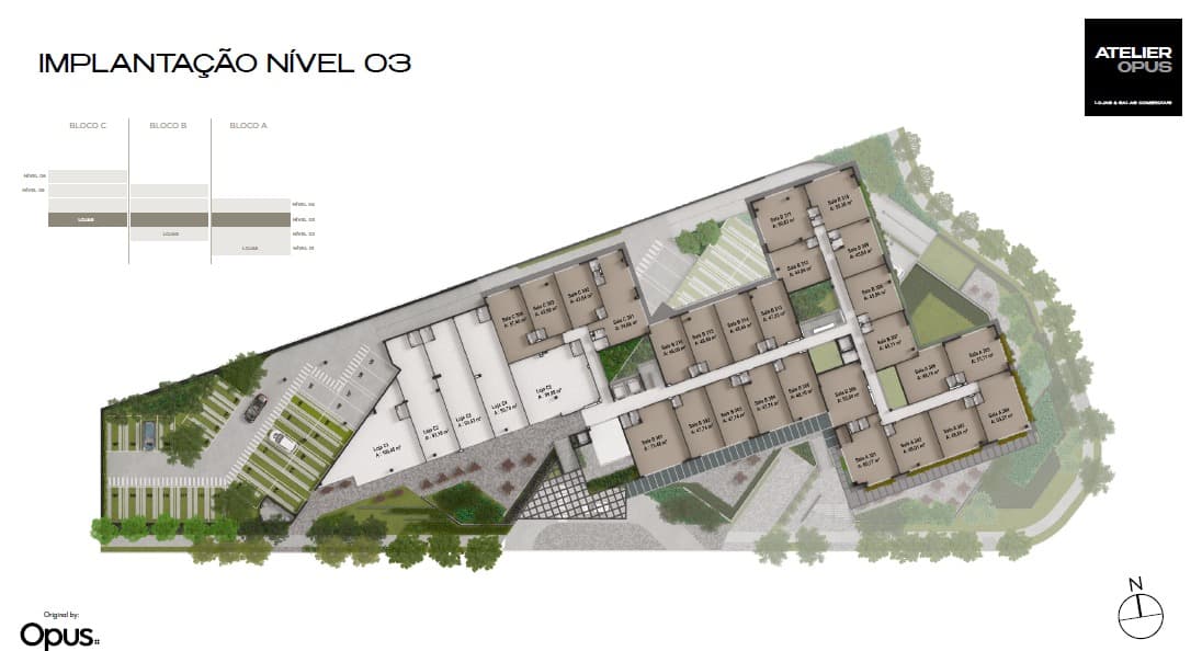 Sala Comercial Atelier Opus 50,87m²