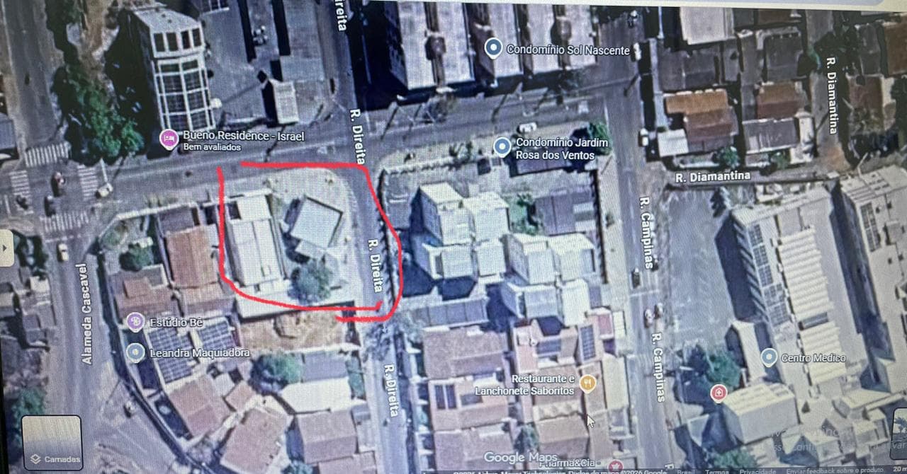 Lote Comercial Vila Santa Efigênia - 457,59m²