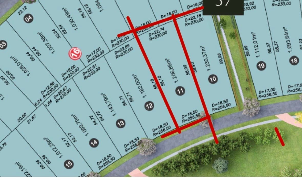 Ágio Fazenda Lumiar - primeira etapa 1207m²