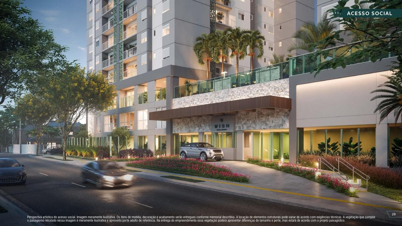 Apartamento Wish Vaca Brava - 69m²