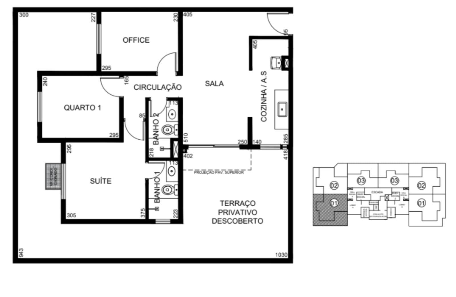 Apartamento Naw Praça C8 - 104m²