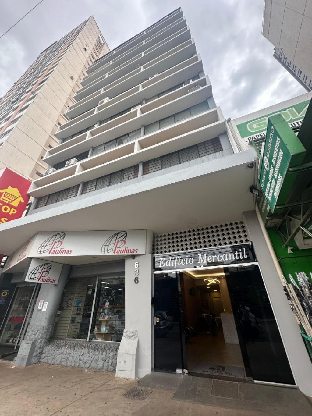 Sala Comercial Edifício Mercantil 29m²