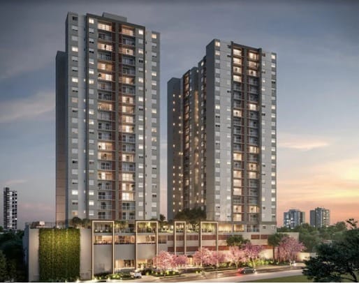 Apartamento  WISH 37  Setor Bueno - 59m²