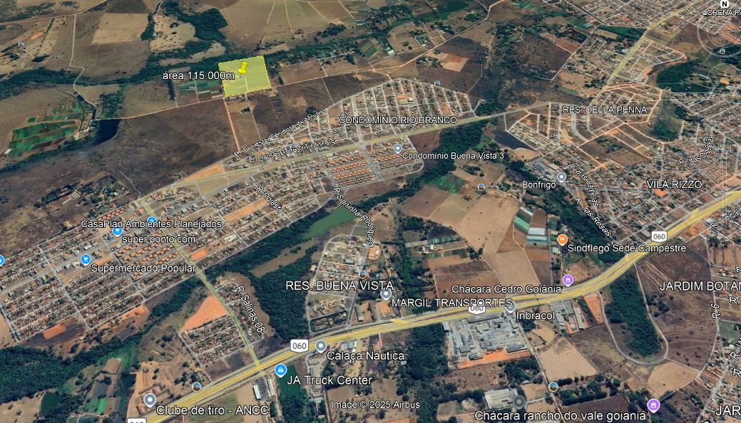 área urbana de 114 mil metros em Goiânia saída da Ethernit pouco mais de 30 reais o metro quadrado