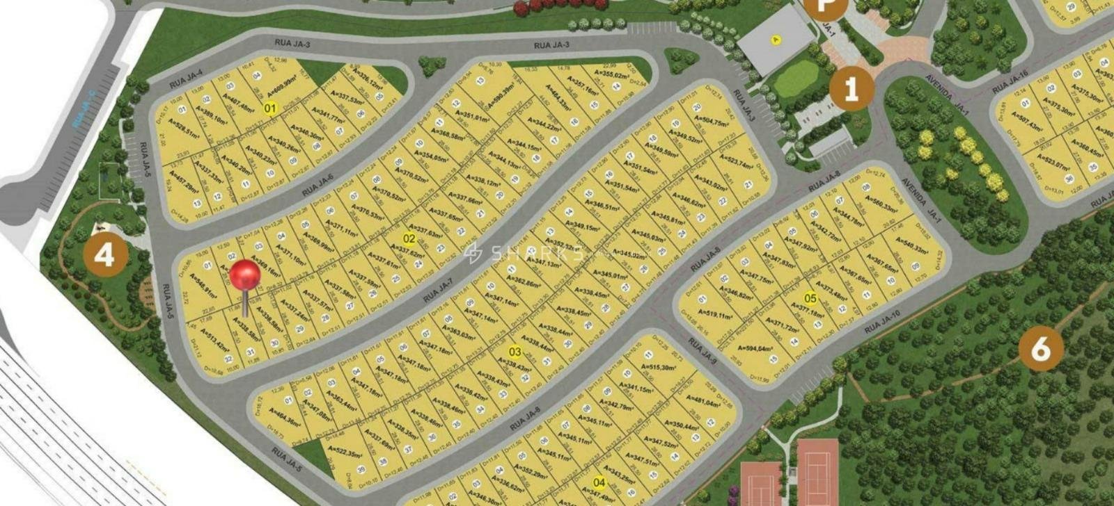 Ágio Lote Jardins Amsterdã 338m²