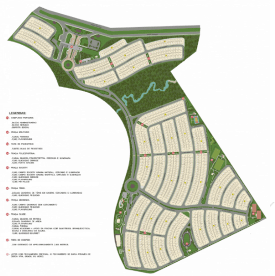 Lote Jardins Capri 260M²