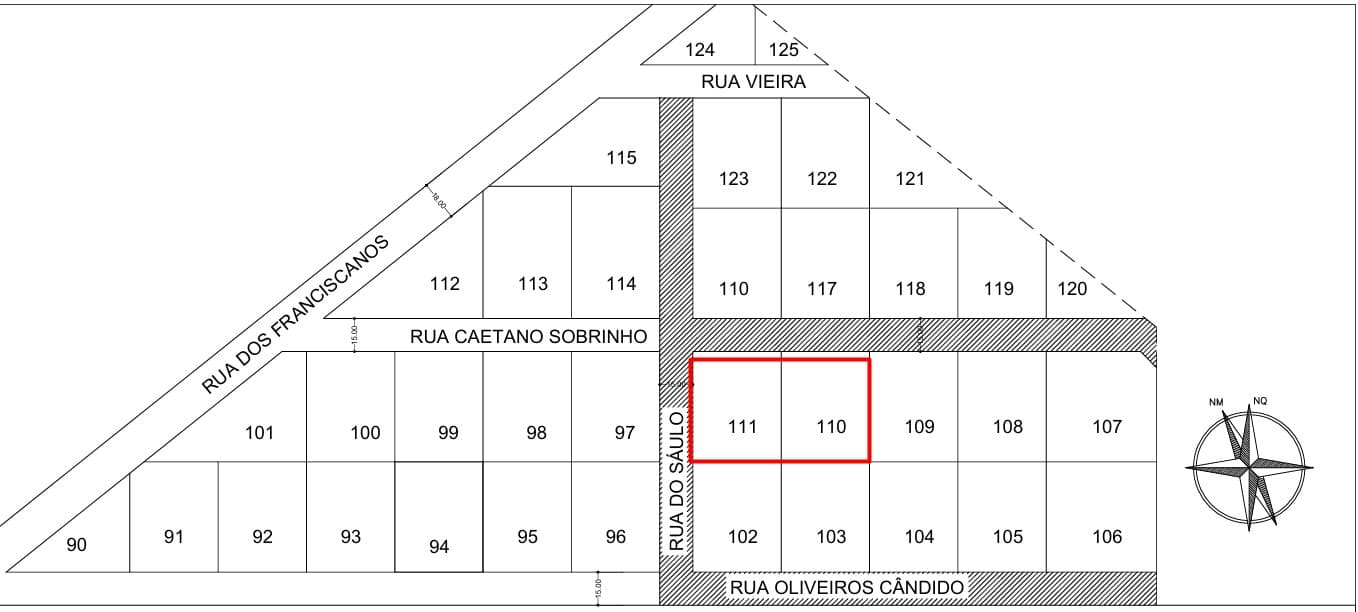 Área Chácaras Buritis 2.000M²
