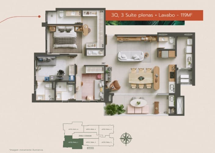 Ágio Soft Connect 15 119m²