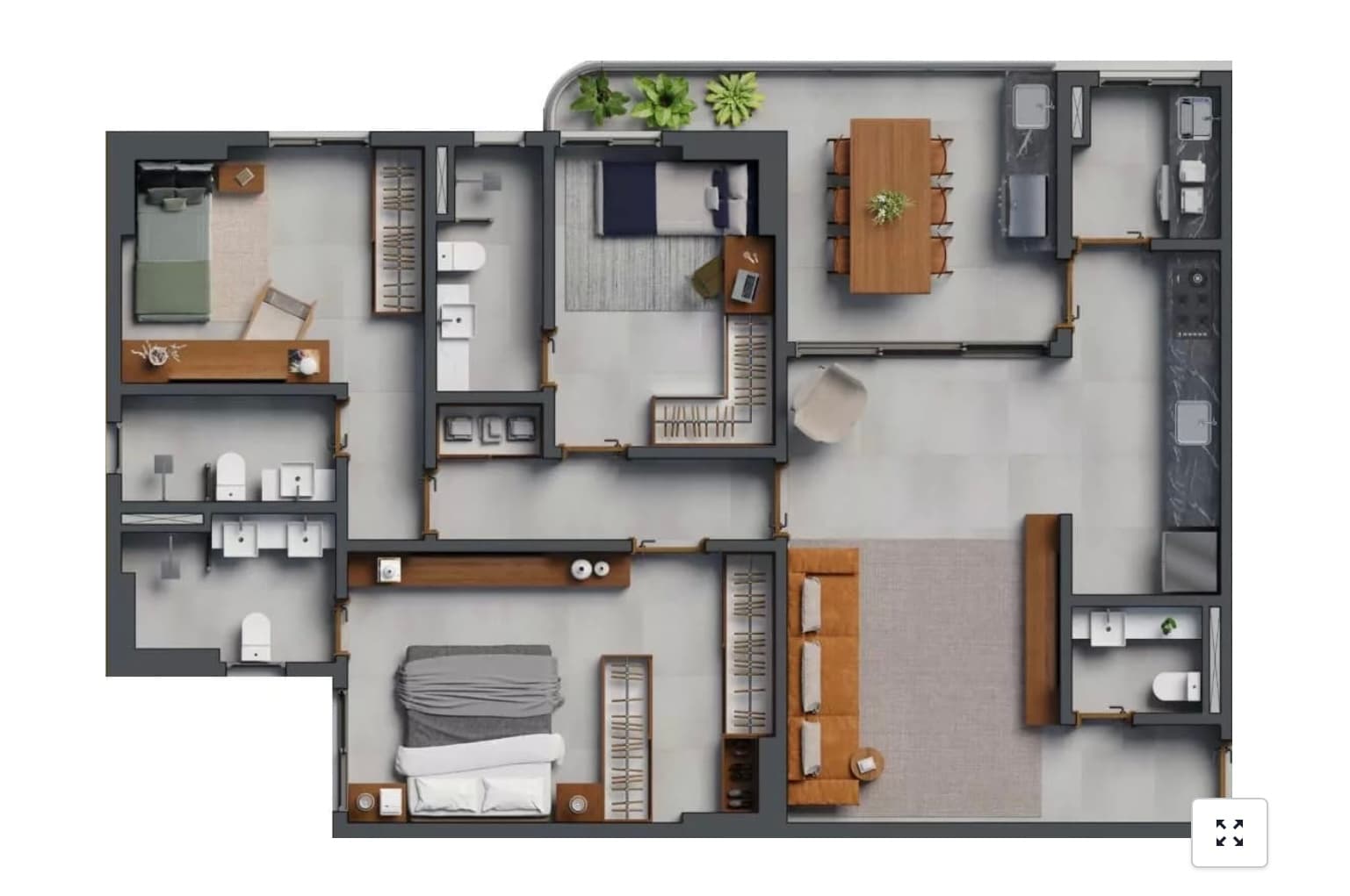 Ágio Tom Bueno 112m²