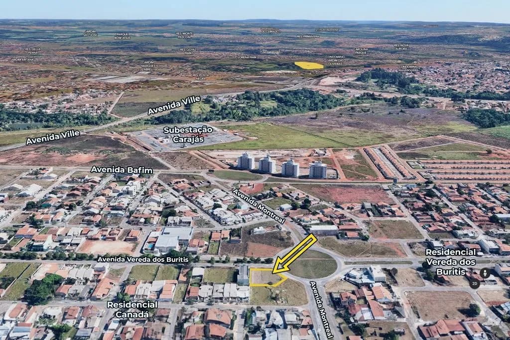 Lotes Residencial Canadá 801,45m²