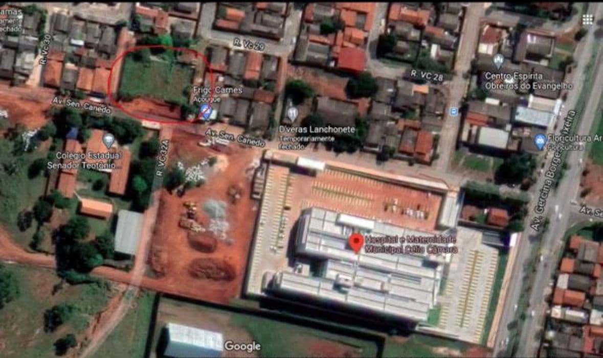 Área Setor Vera Cruz 1.500m²