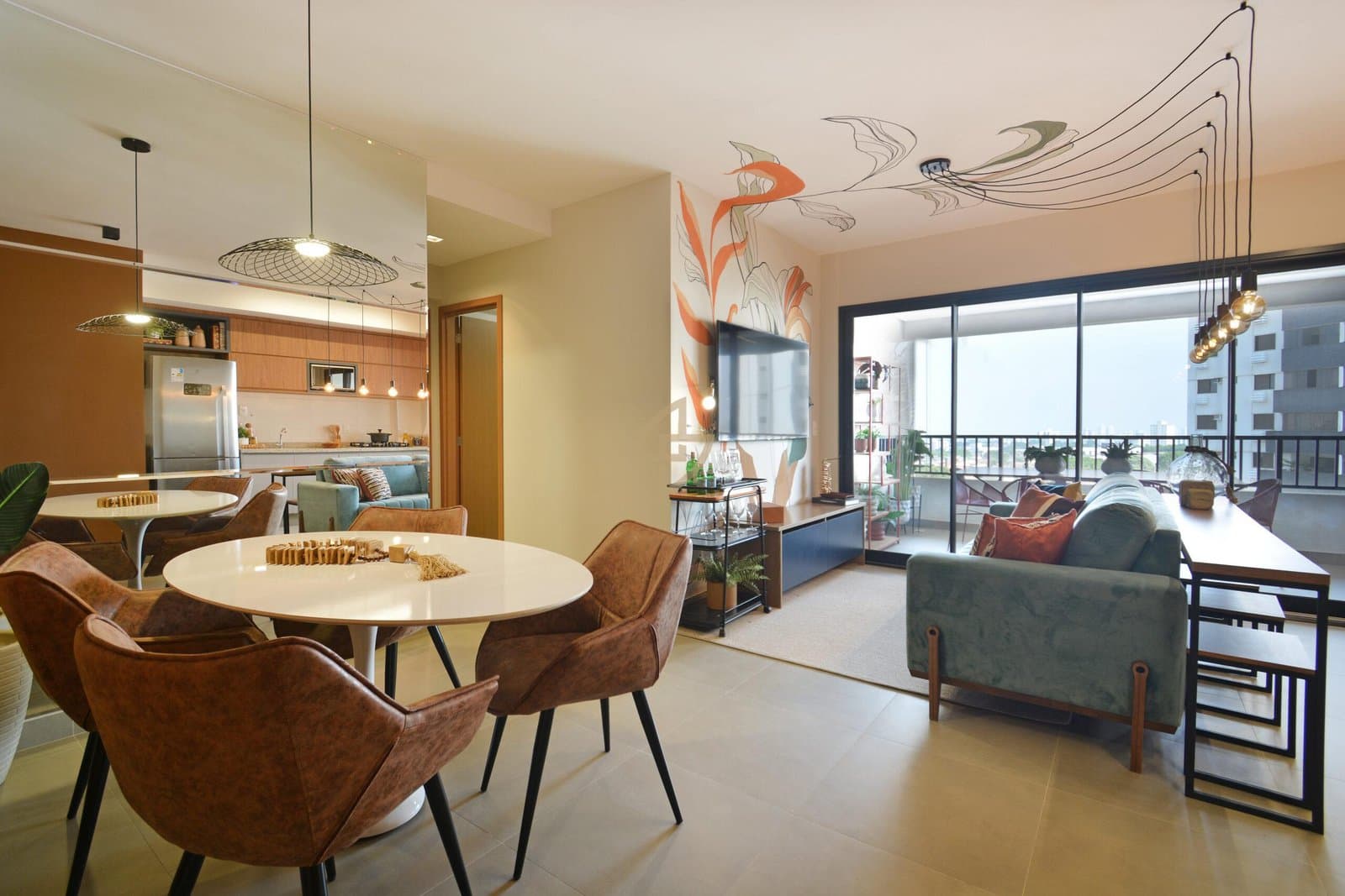 integracao sala e jantar