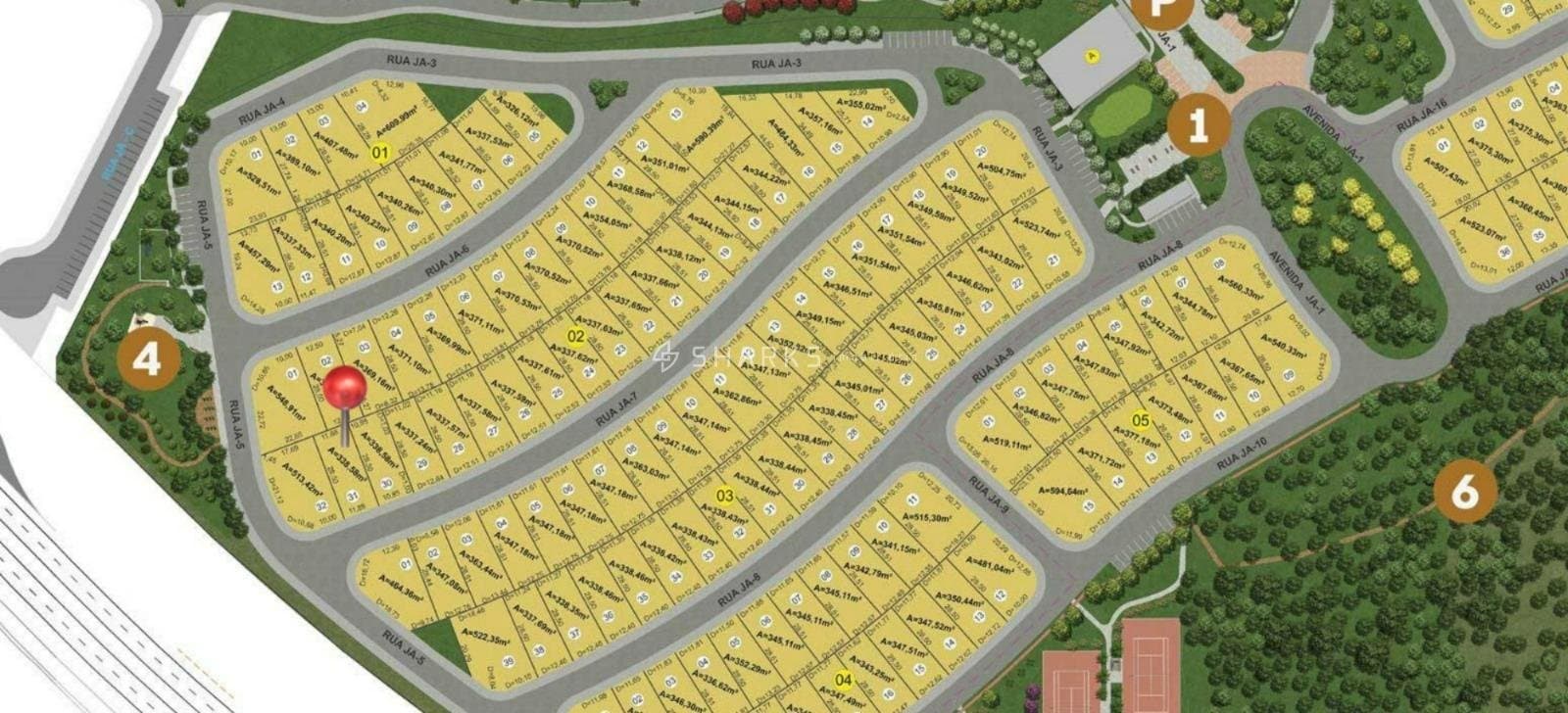 Ágio Lote Jardins Amsterdã 338m²