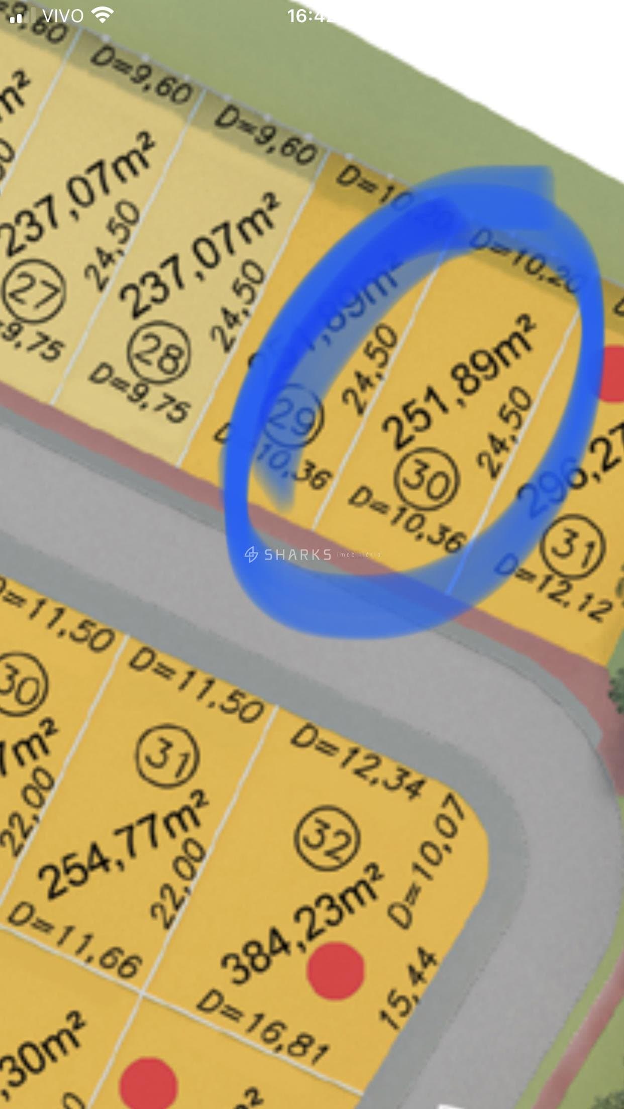 Ágio lote Jardins Versalhes 251m²