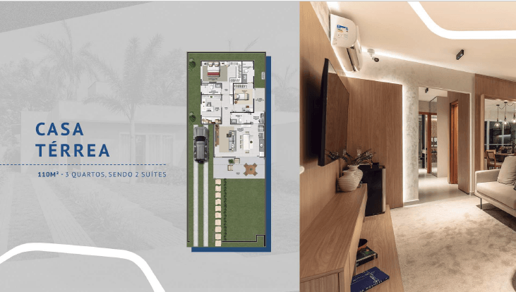 Casa Jardins Frankfurt 110m²