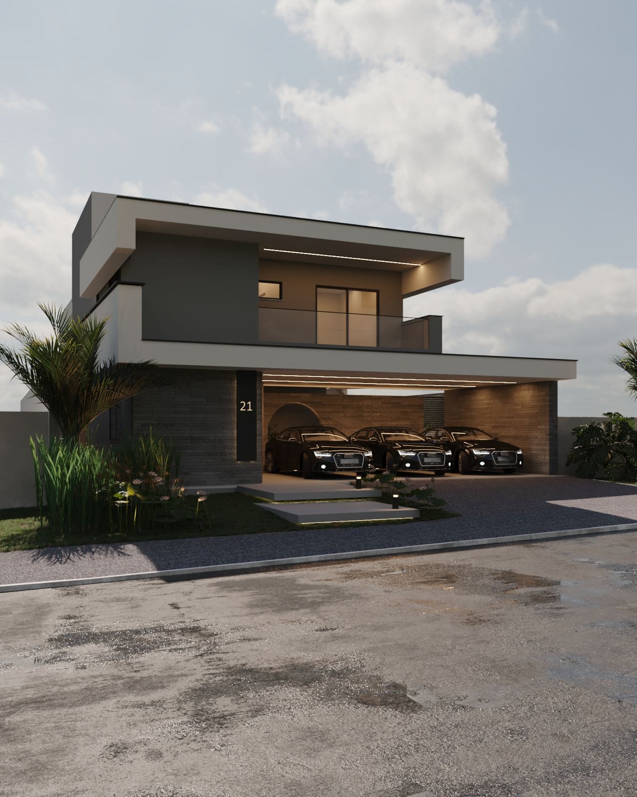 Sobrado Jardins Capri 266m²