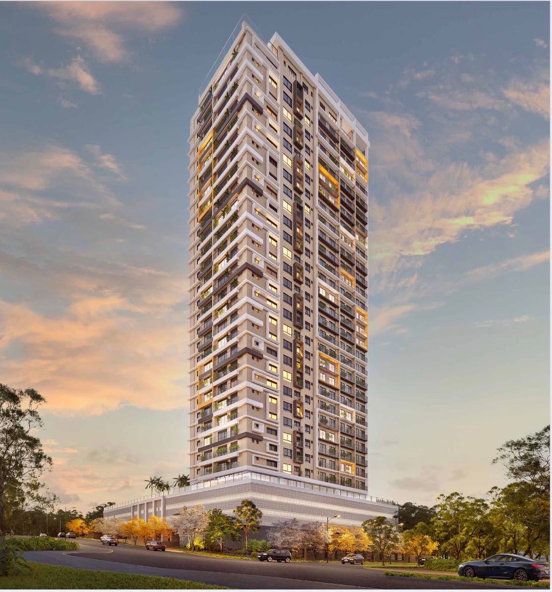 Emirates Parque Flamboyant - Torre Istambul 69m²