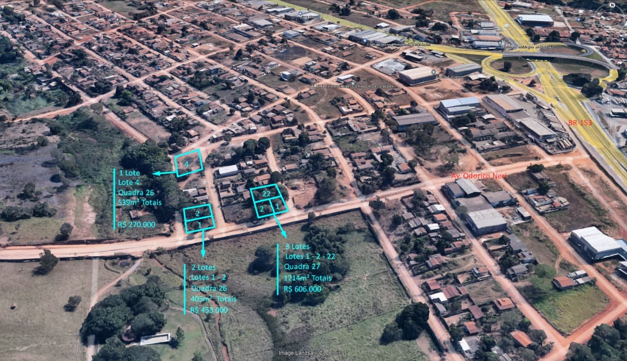 Seis Lotes Vila Maria para galpão , empresa ou residencial somando um total de 2.158 metros
