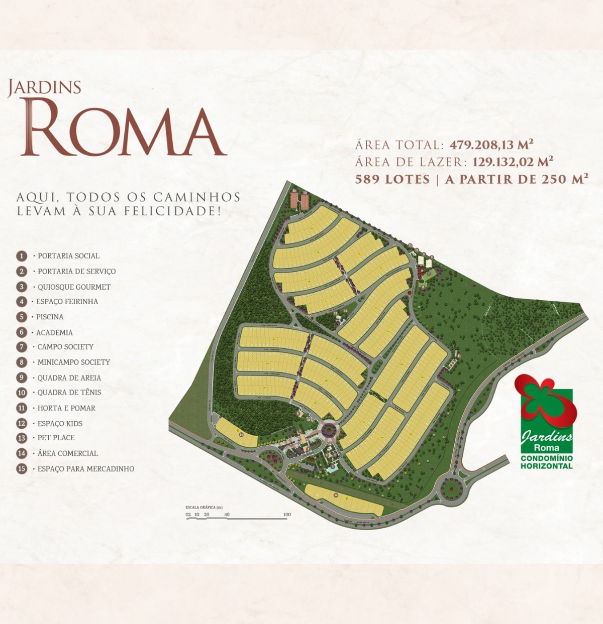 Lote Jardins Roma 281m²