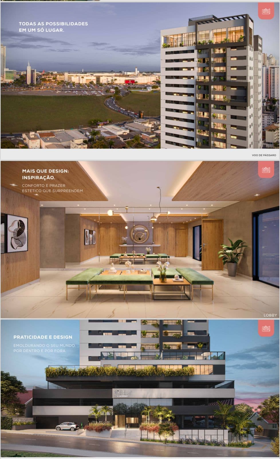 Apartamento Orby Flamboyant 60m²