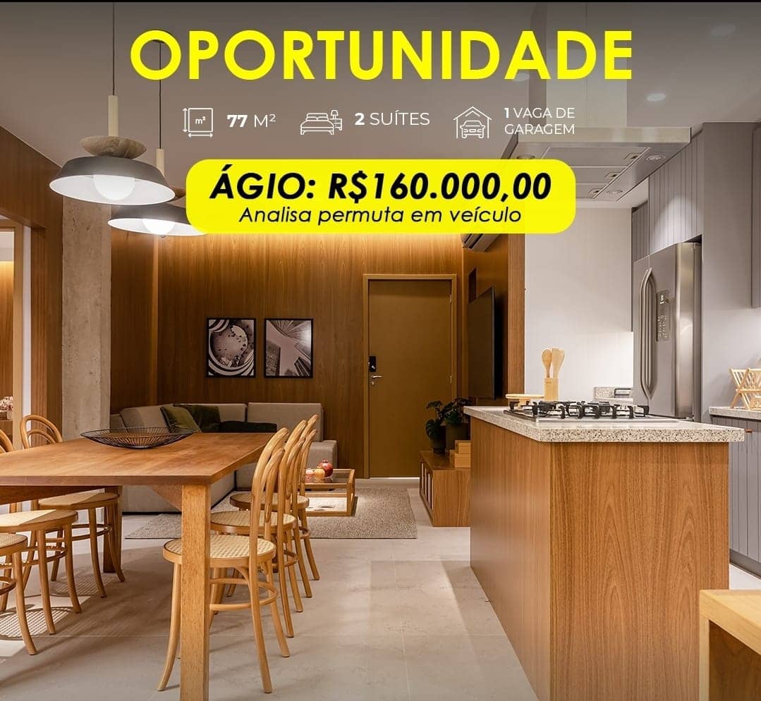 Apartamento Aysú 77m²